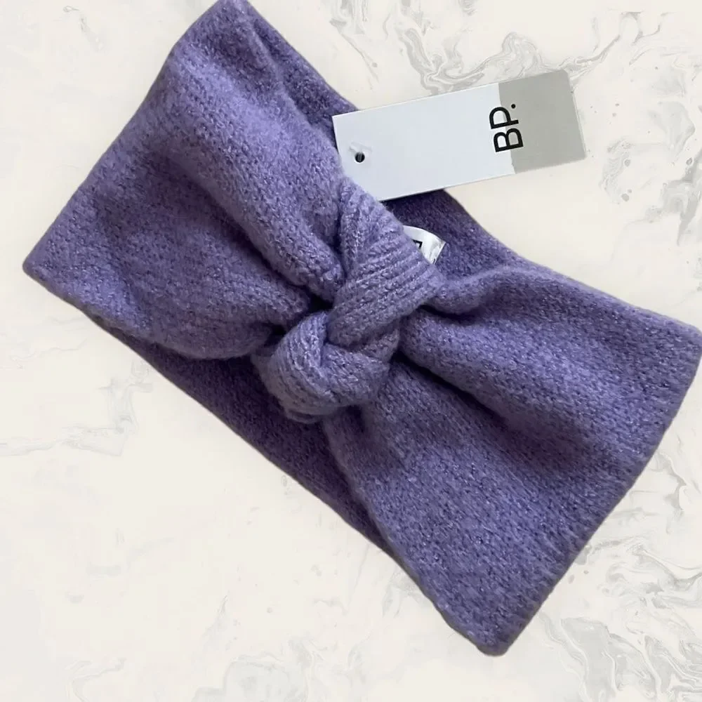 NWT BP.Set of Two Women’s Head Wrap - Purple and Green - one size